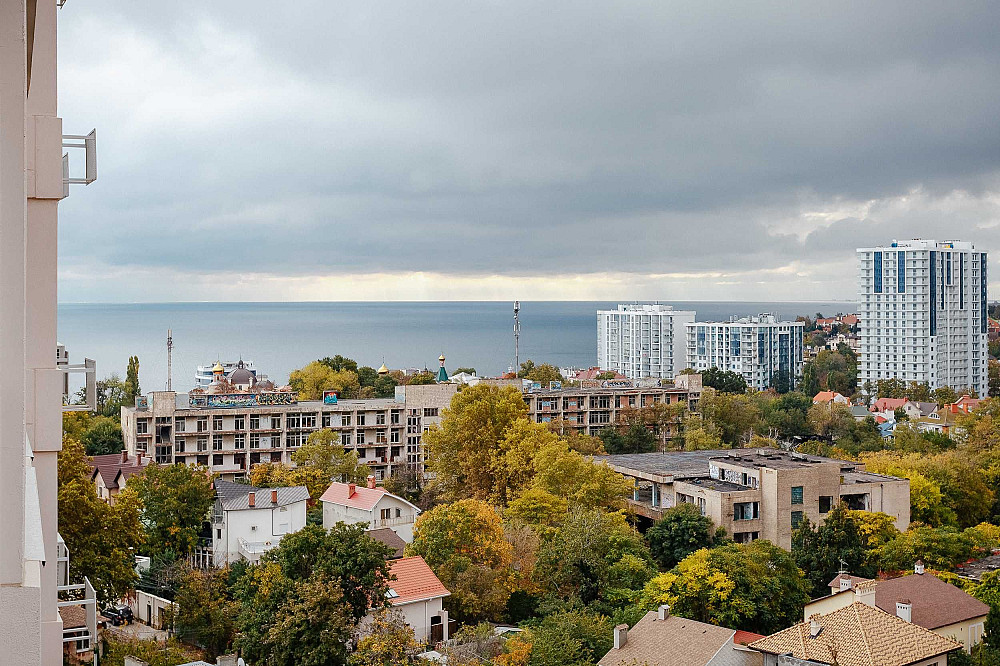 Двухкомнатная квартира р-н Каманина. Ремонт. Вид моря. Одеса - зображення 1