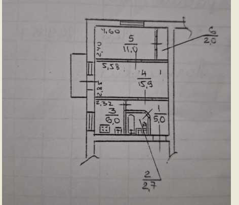 Продам 2-х км. кв. Район парка Шевченко, вул. М. Магомаева 10 Дніпро - зображення 1