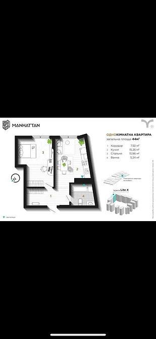 Терміново! ЖК Манхеттен Ивано-Франковск - изображение 8