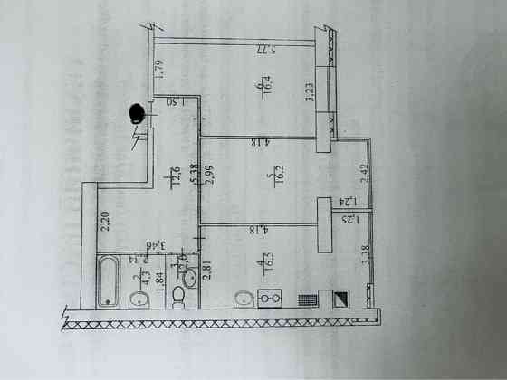 Нова двокімнатна квартира в ЖК Масани Лісовий Чернігів