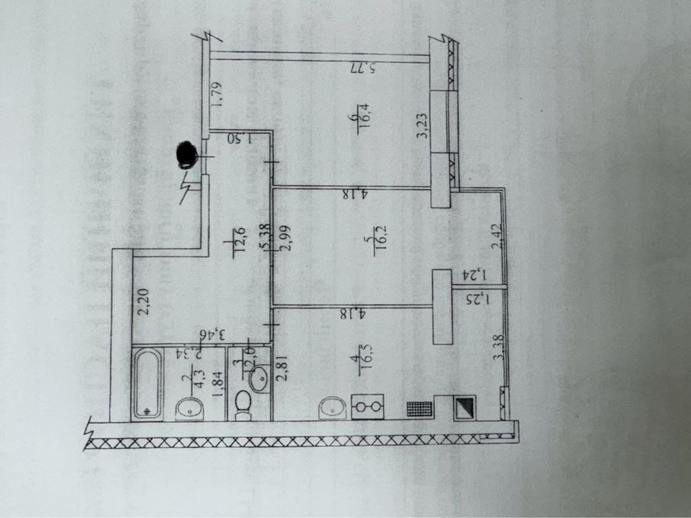 Нова двокімнатна квартира в ЖК Масани Лісовий Чернігів - зображення 3