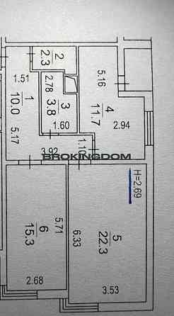 Продажа 2х кімнатної квартири, вул. Клавдіївська 40д Київ