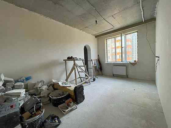 1-комнатная квартира с начатым ремонтом в ЖК Акварель на Таирово Лиманка