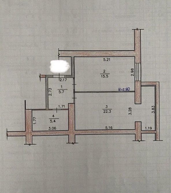 Продається 1 но квмнатна квартира в новобудові Полісся 2 Житомир - изображение 4
