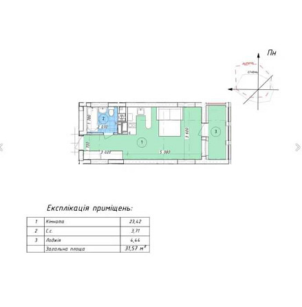 Продаж 1 к квартири Вишневе, ЖК Променада Vyshneve - photo 1