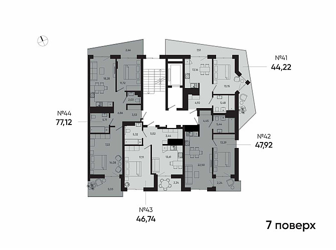 Продаж 1 к квартири в ЖК Hołosko Residents.Малоголосівська.БЕЗ КОМІСІЇ Lviv - photo 6