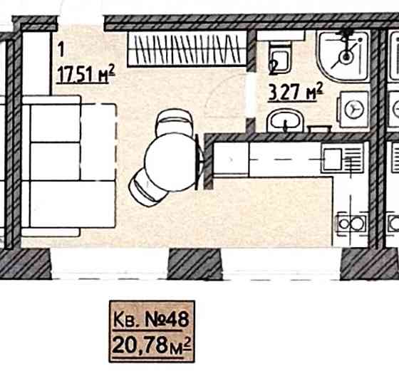 Компактна смарт-квартира з великим потенціалом, р-н. Пивзавод. Ровно