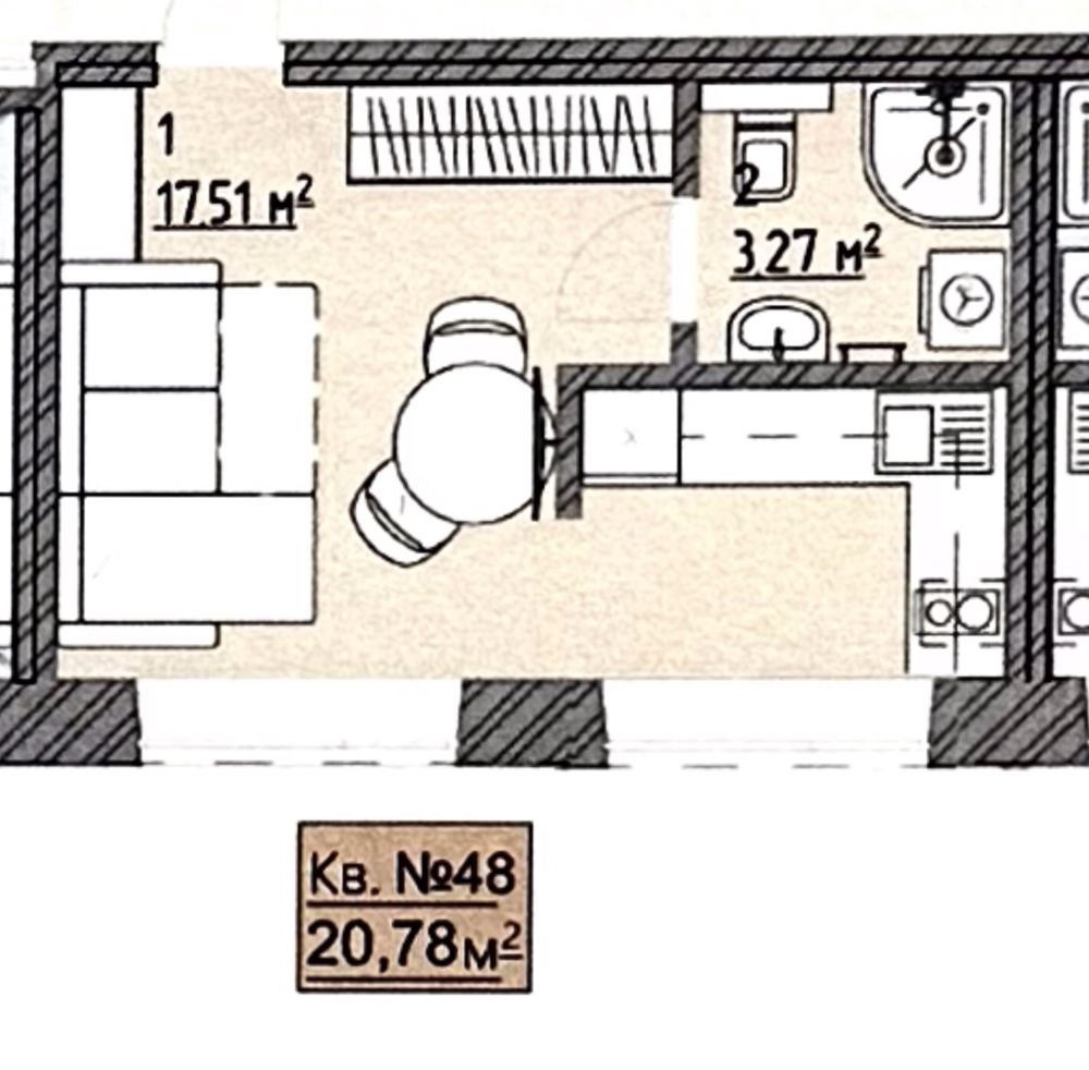 Компактна смарт-квартира з великим потенціалом, р-н. Пивзавод. Ровно - изображение 3
