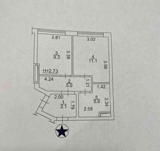 1 к. смарт квартира ЖК GREAT. 33м2, Найдешевша, буд заселен, ГЕНЕРАТОР Київ