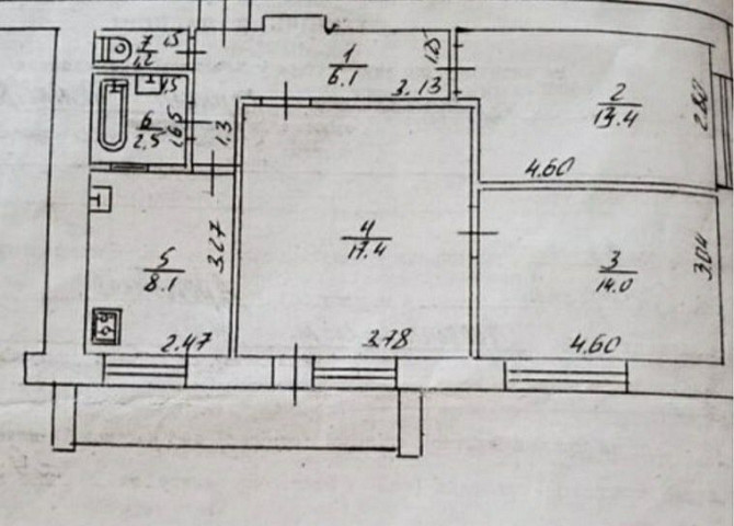 Терміново продам 3-х кімнатну чешку по вул.Самбірська Дрогобыч - изображение 1