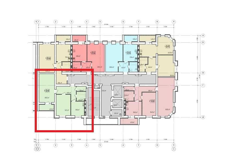 ОТОПЛЕНИЕ ЕСТЬ! ЖК Левада, Заливная, Продам 2 комн. квартиру 61м2 AB Харьков - изображение 1