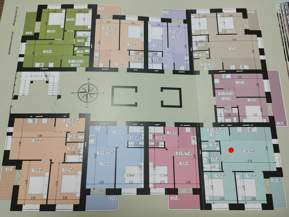 Продається 2-кімнатна квартира, ЖК West towers
Код: 16744 Ужгород - изображение 3