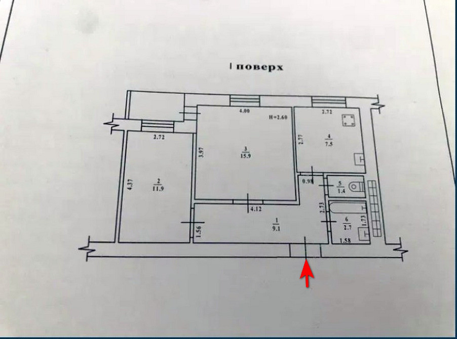 Продається 2 кімнатна квартира на Таірова Одесса - изображение 8