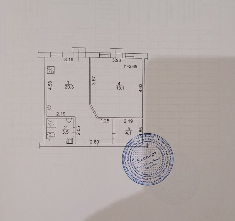 Продаж: Велика 47м2 1кім з РЕМОНТОМ і меблями Ірпінь - зображення 7