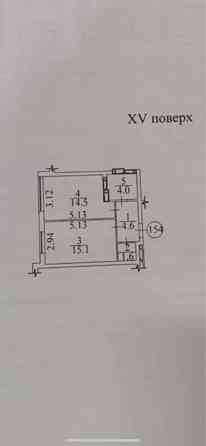 ПРодаж! 1кім з РЕМОНТОМ(центральний парк) Ирпень