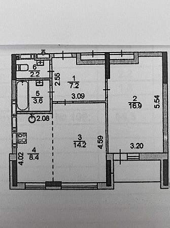 Продам 1к квартиру (євро 2-ка) в Пуща-Водиці, апарт-комплекс, 54,3 м2 Kyiv - photo 6