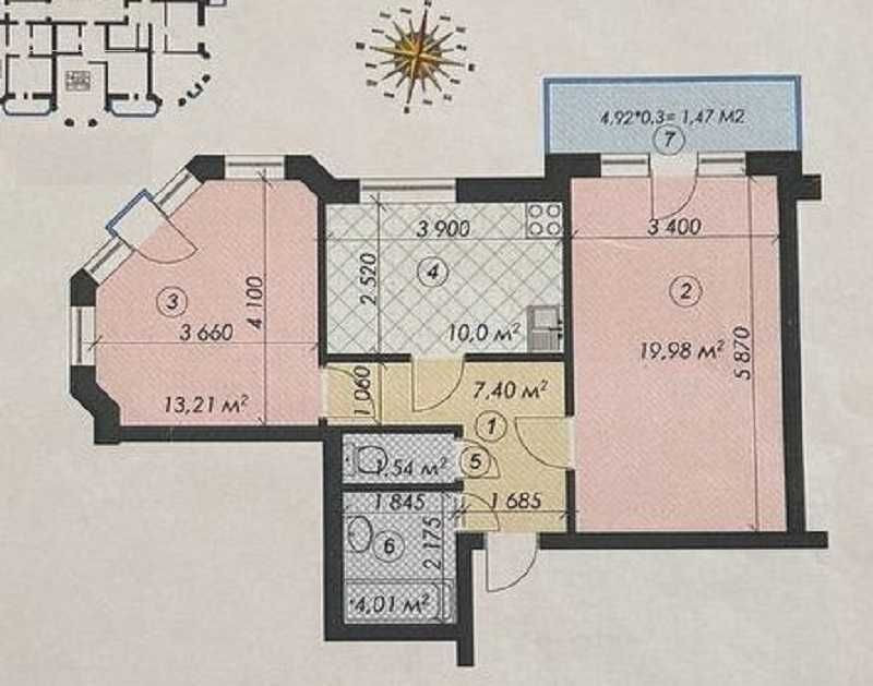 Квартира з  індивідуальним газовим опаленням, м. Буча, ЖК Річ Таун Буча - зображення 2