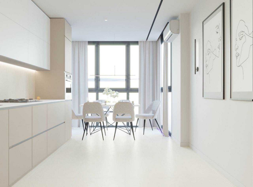 Простора Євро 3кк 81м2 з частковим ремонтом жк На Прорізній Буча - изображение 3