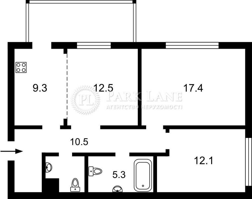 New 3к 74м2 Данченка Сергія ЖК Липинка Подільский Варшавський Київ - зображення 8