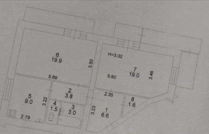 2-кімнатна квартира, Сталінка, Білоруська, Лук'янівка Київ - зображення 2