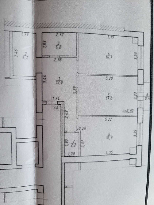 Продаж 2х кім. квартира в Брюховичі, вул.Ряснянська, 3/6 пов. Брюховичи - изображение 1