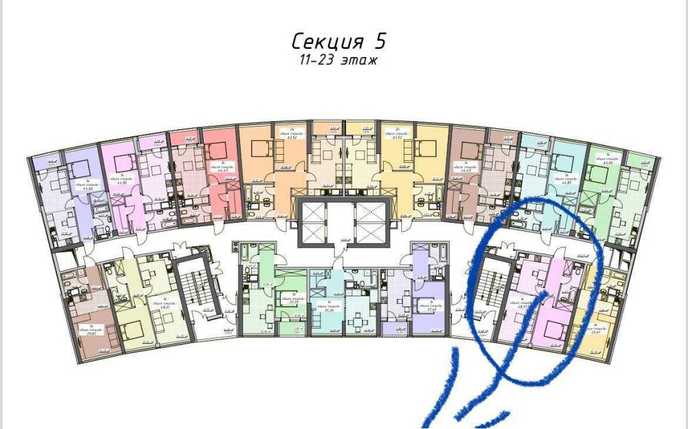 ГОРЯЩАЯ цена!  48 метров с видом моря! жк Атмосфера. Одесса - изображение 2