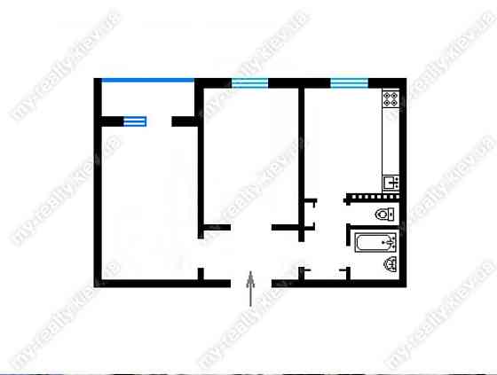 Здам 2-кімнатну 67 кв.м, метро Лісова чи Чернігівська, вул.Мілютенка, Kyiv