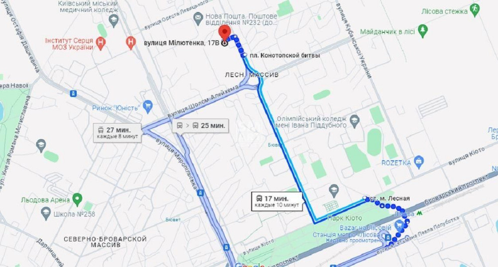 Здам 2-кімнатну 67 кв.м, метро Лісова чи Чернігівська, вул.Мілютенка, Киев - изображение 3