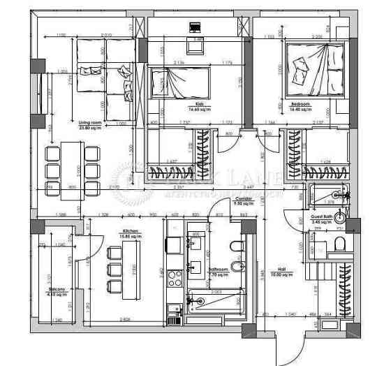 3-к ремонт ЖК Chicago Чикаго Антоновича 44 Жилянська Центр Київ