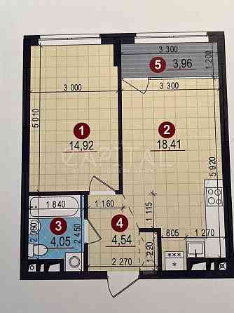 Продаж 1к(45.88м2) ЖК Варшавський 2 Родини Крістерів Перепоступка Київ