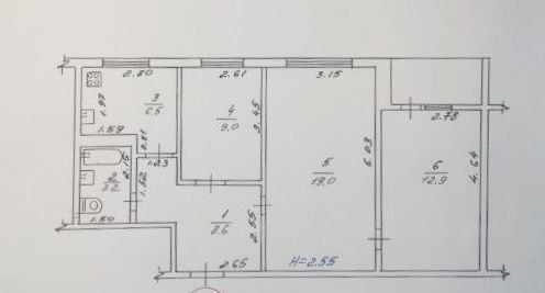 Продам реальную 3комн кв Центр, пр Аэрокосмический . Харків - зображення 8