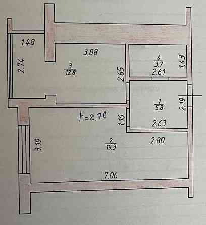 Продам велику 1к. квартиру. Газове опалення. Сертифікат, Постанова Ірпінь