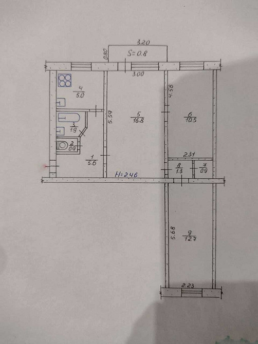 Продається 3-кімнатна квартира  - изображение 1