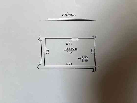 Продається підвал у ЖК Леополь Таун - 18,5 кв.м Lviv