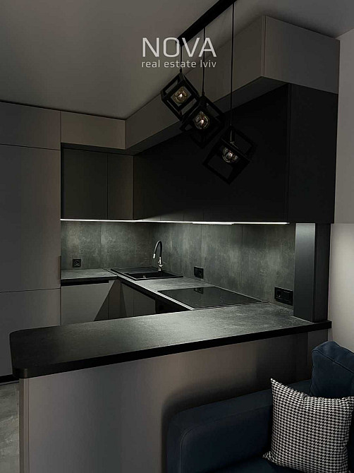 Оренда сучасної 1-кім квартири з кухнею-студією в ЖК "Авалон Зелена" Львів - зображення 2