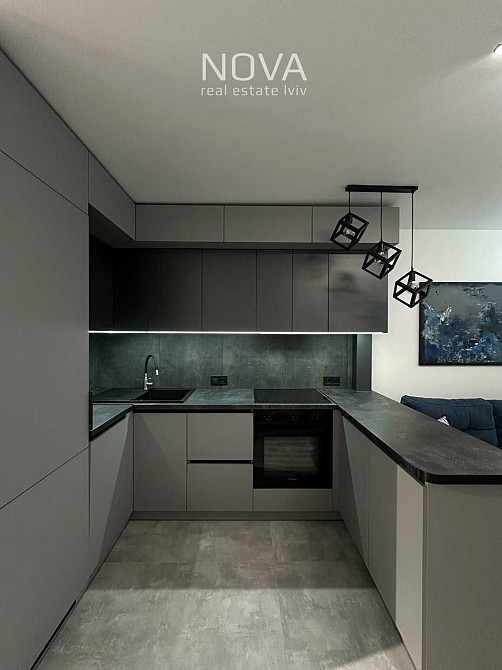 Оренда сучасної 1-кім квартири з кухнею-студією в ЖК "Авалон Зелена" Львів - зображення 1