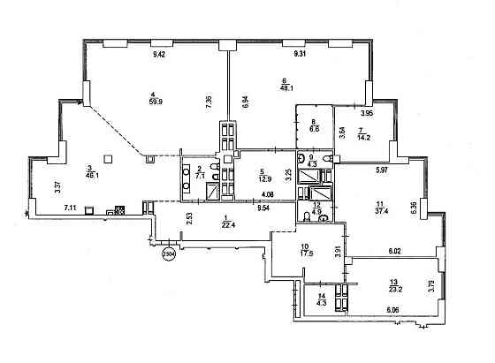 Ексклюзив! Квартира 309 м2, 23 поверх. Краєвиди Дніпра. ЖК RiverStone Київ