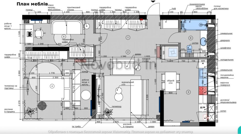 Продаж 2кім кв.88м,кухня-студія,склофад,ЖК Національний,вид на озеро Львов - изображение 2