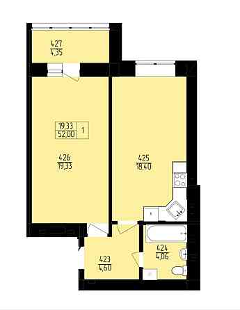 Простора однокімнатна новобудова за кращою ціною Ровно