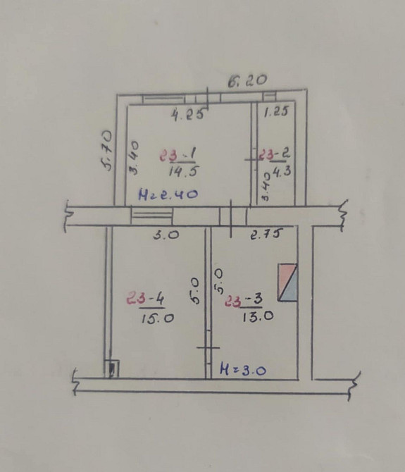 2-х кімнатна квартира в центрі міста Звягель - изображение 1
