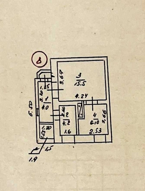 Продам 2-о к/к під ремонт в центрі по вул.Тимірязєва. Кропивницкий - изображение 5