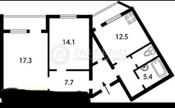 Осокорки! River Mall! Продаж 2-кім кв. вул Урлівська 19. 74м2 Київ