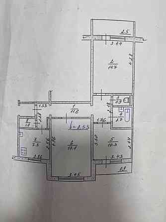 Трикімнатна квартира в мікрорайоні Виставка Хмельницький