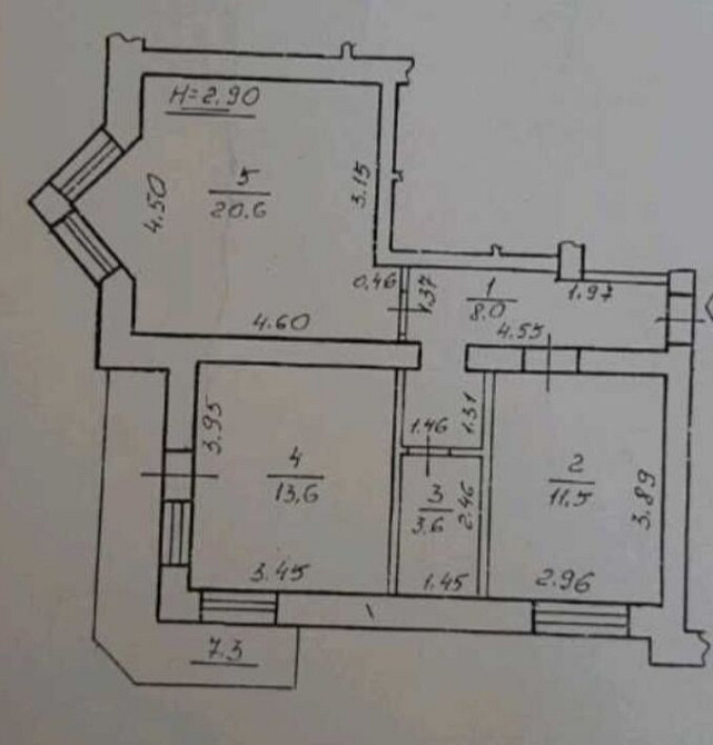 Двокімнатний сирець на Медичній Ивано-Франковск - изображение 1