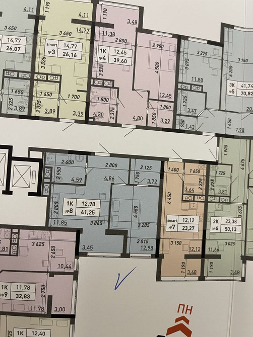 Однокомнатна квартира Акварель 8 Собственник Таирово - изображение 2