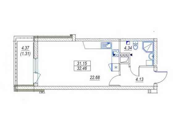 shev-01 Продам однокомнатную квартиру ЖК Удобный на Среднефонтанской. Одесса