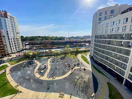 Без комісії , 2 кім - кухня студія з ремонтом квартира у ЖК Парус Сіті Львов