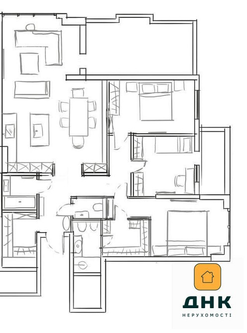 3К БОЛЬШАЯ с Террасой ‼️ЖК Акрополь‼️Аркадия Парк Победы Генуэзская Одесса - изображение 6