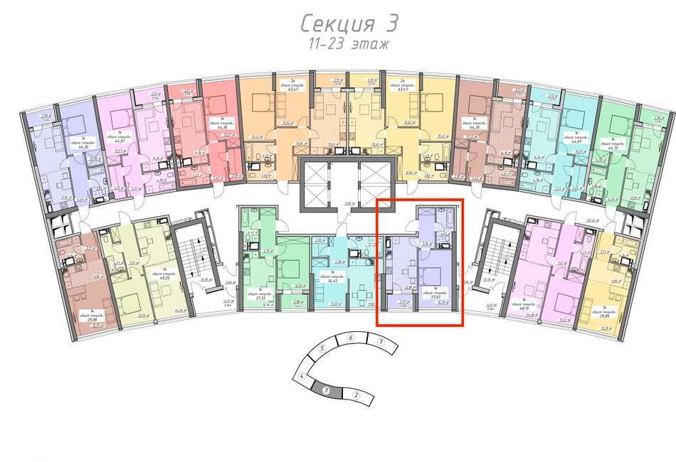 shev-01 Квартира в новом доме Курортный пер, ЖК Атмосфера. Одесса - изображение 3