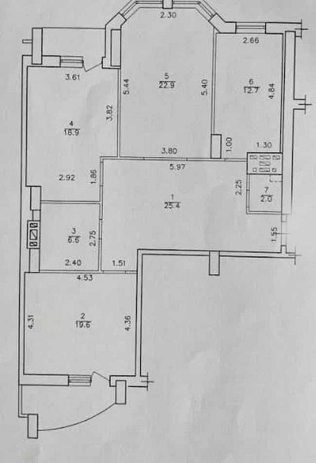 shev-01 Продам 3-х комн. кв. на Говорова выгодно! Дому меньше 10 лет Одесса - изображение 7